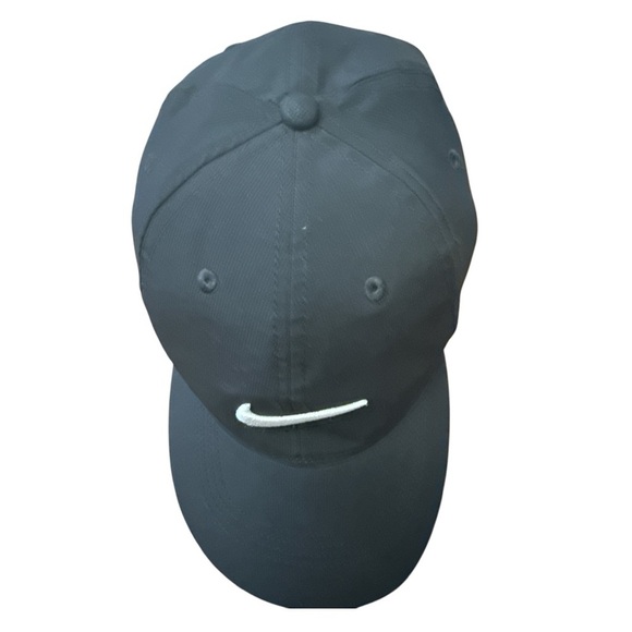 Nike Legacy 91 Dri-Fit Strap Back Black Hat Lightweight Running Golf Fitness OS - Picture 3 of 9